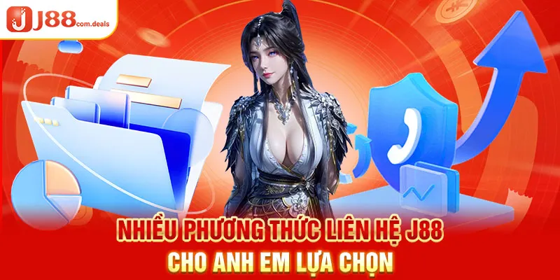 Nhiều phương thức liên hệ J88 cho anh em lựa chọn